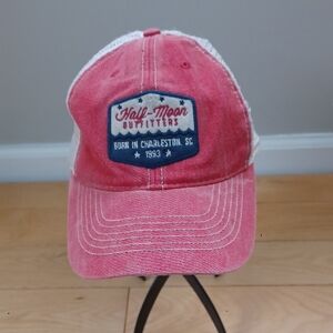 Kids Half Moon Outfitters Red Adjustable Snapback Hat